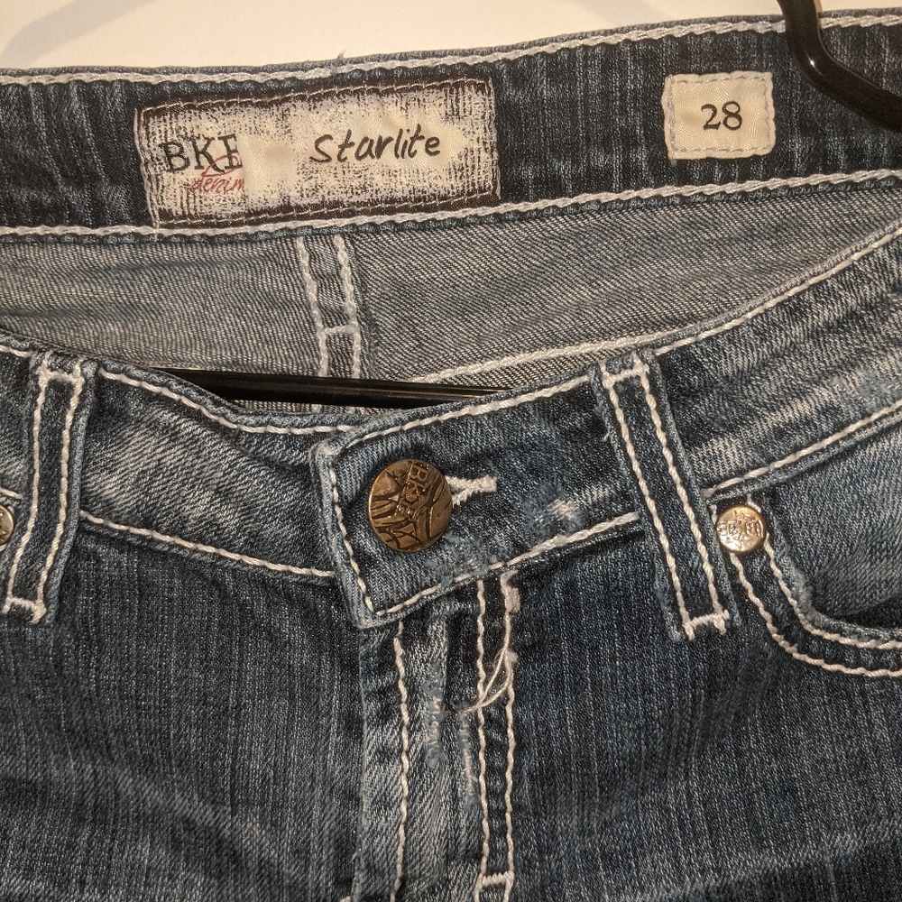 BKE Starlite Cropped Jeans